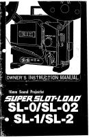 Eiki SL Slot Load
        Operators Manual